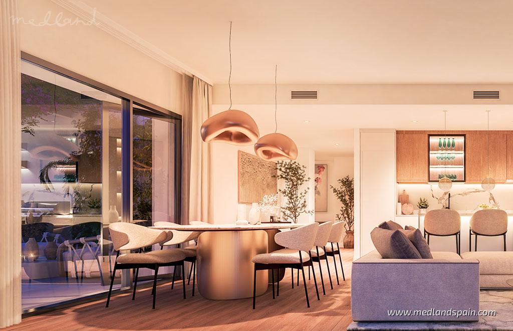 Apartament w Casares, Malaga, Hiszpania 2 sypialnie, 99 mkw. nr 105214