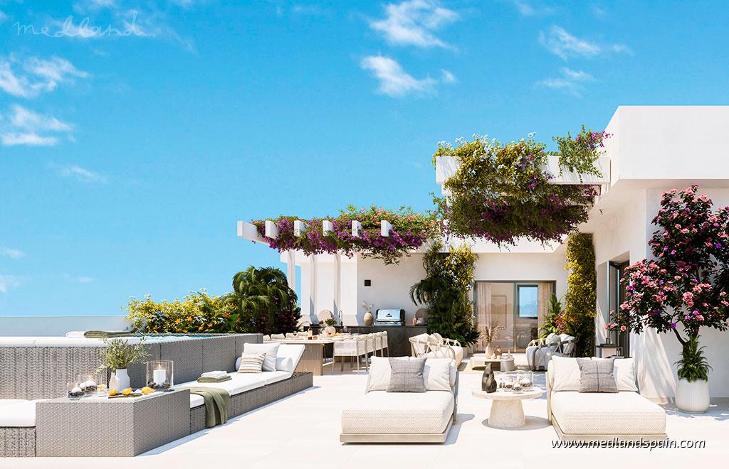 Apartament w Casares, Malaga, Hiszpania 2 sypialnie, 99 mkw. nr 105214