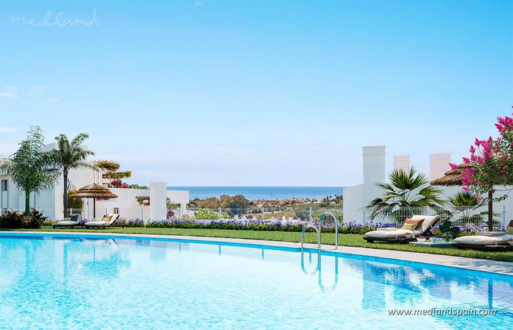 Apartament w Casares, Malaga, Hiszpania 2 sypialnie, 99 mkw. nr 105214
