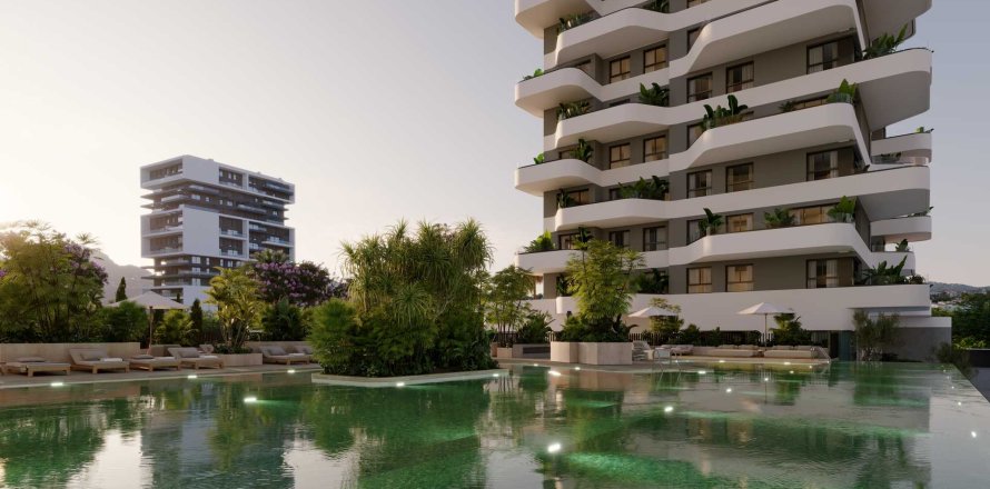 Apartment in Calpe, Alicante, Spain 3 bedrooms, 126 sq.m. No. 188671