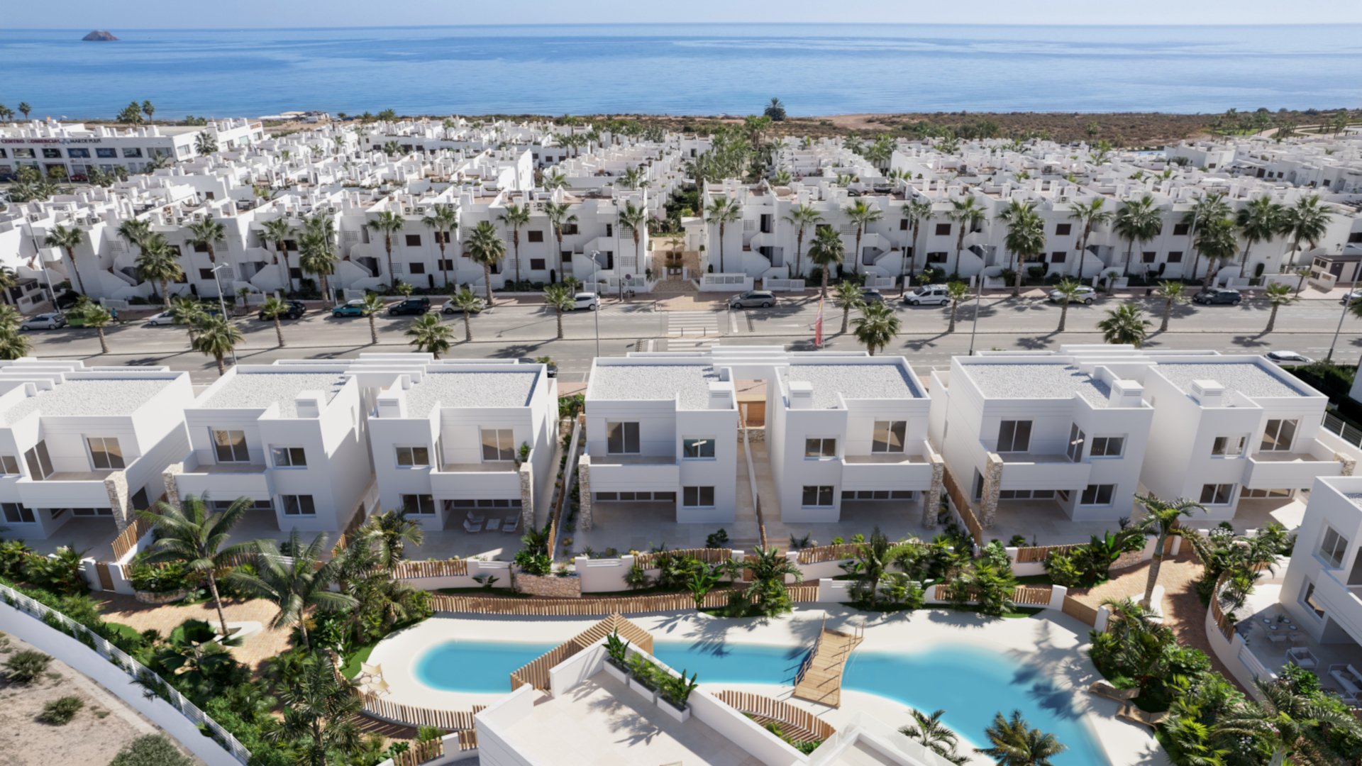 Bungalowi San Juan de Terreros, Almeria, Espanja 2 makuuhuonetta, 174 m2 No. 137444