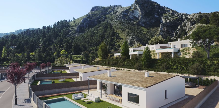 Villa à Penaguila, Alicante, Espagne 3 chambres, 130 m2 No. 188552