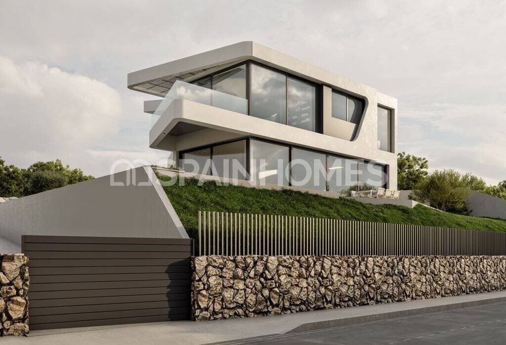 Villa en Altea, Alicante, España 3 dormitorios, 220 m2 No. 55629