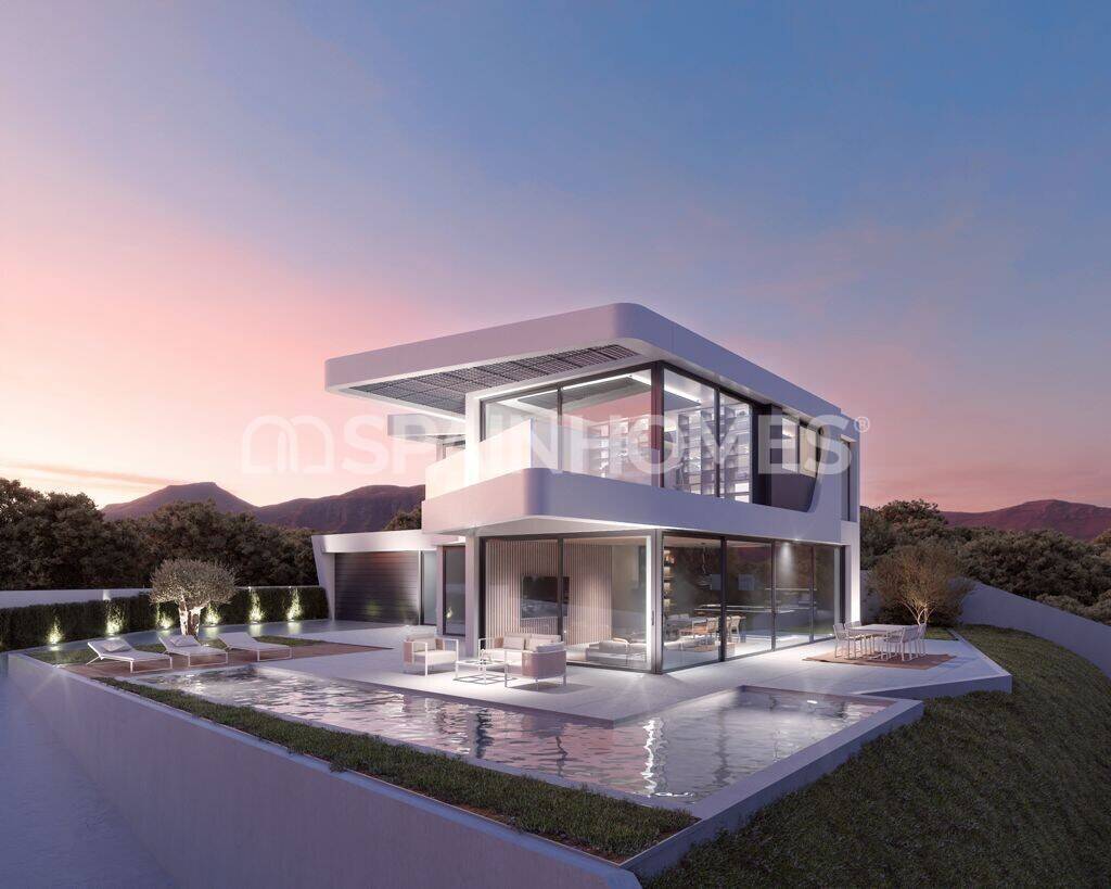 Villa en Altea, Alicante, España 3 dormitorios, 220 m2 No. 55629
