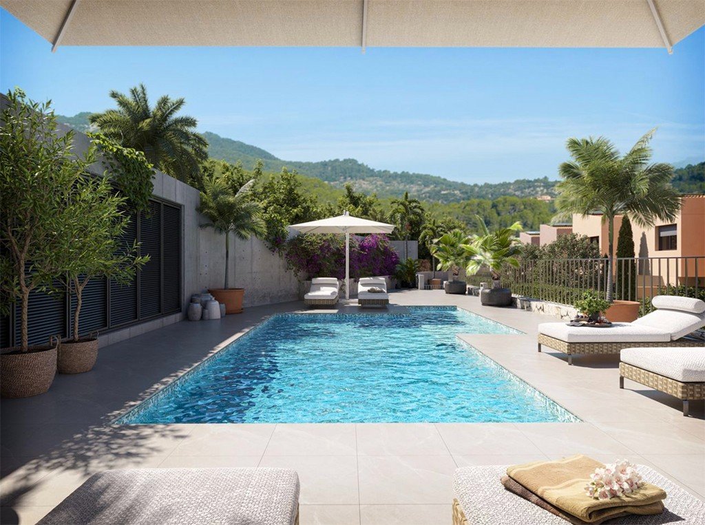 Duplex a Esporles, Mallorca, Spagna 3 camere da letto, 150 mq. N° 148588