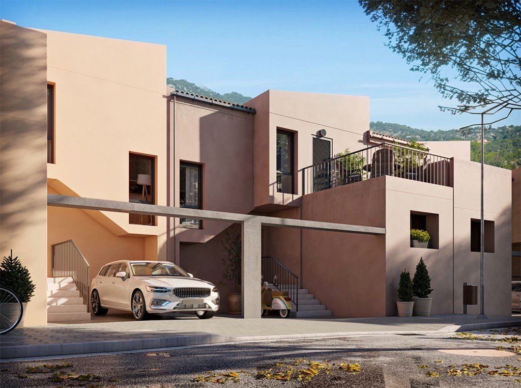 Duplex a Esporles, Mallorca, Spagna 3 camere da letto, 150 mq. N° 148588