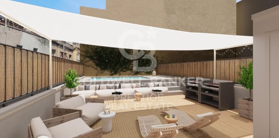 Duplex à Barcelona, Espagne 2 chambres, 97 m2 No. 159017