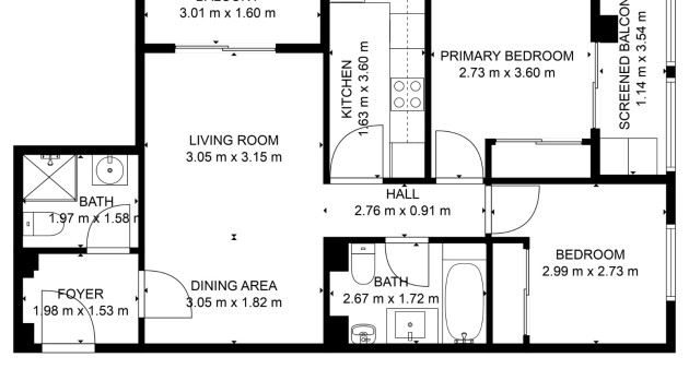 Dzīvoklis Guardamar del Segura, Alicante, Spānijā 2 istabas, 77 m2 Nr. 183590