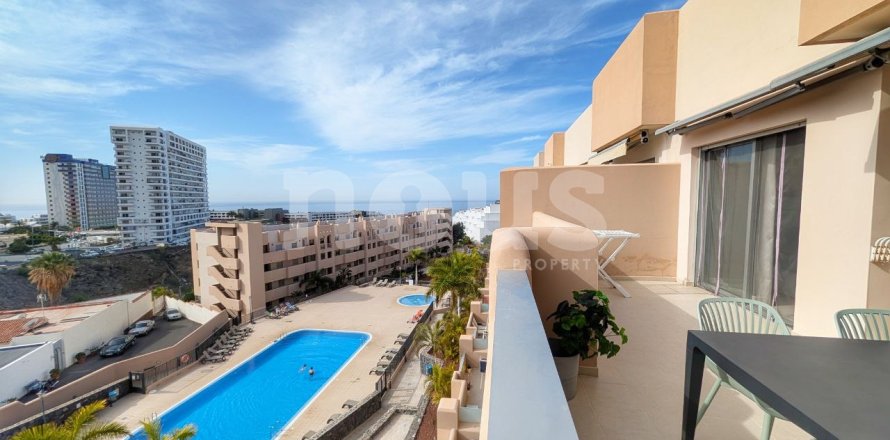 Attico a Playa Paraiso, Tenerife, Spagna 2 camere da letto, 66 mq. N° 155427