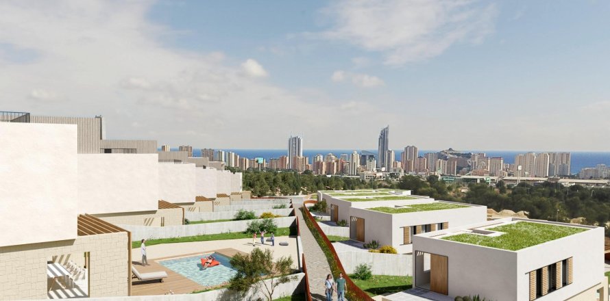 Villa Benidorm, Alicante, Spagna 3 camere da letto, 198 mq. N° 134356