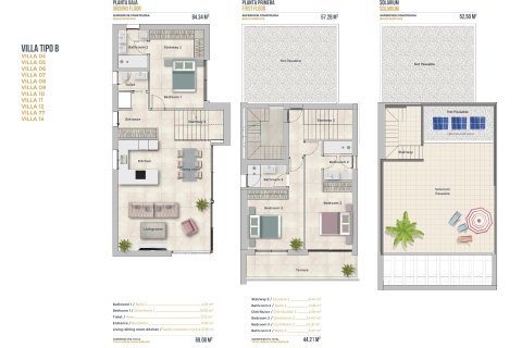 Villa zum Verkauf Benidorm, Alicante, Spanien 3 Schlafzimmer, 141 m2 Nr. 134357 - Foto 15