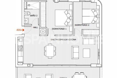 Huoneisto myytävänä Fuengirola, Malaga, Espanja, 2 makuuhuonetta, 75 m2 No. 146768 - kuva 24