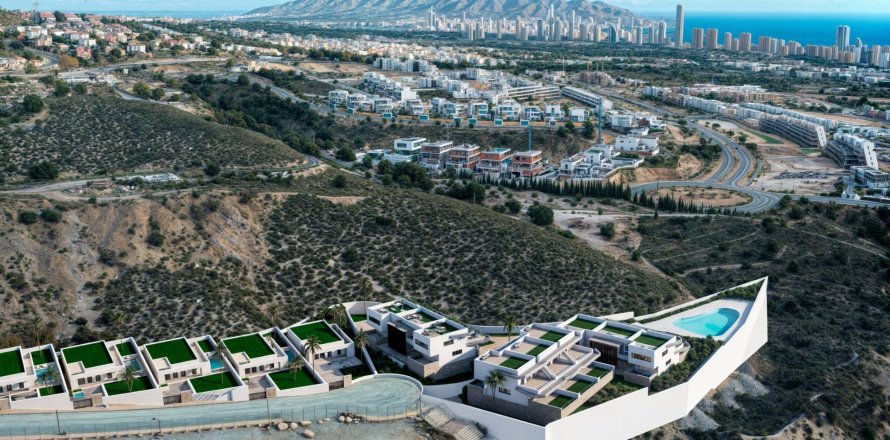 Bungalow i Finestrat, Alicante, Spanien 3 sovrum, 96 kvm. Nr. 141947