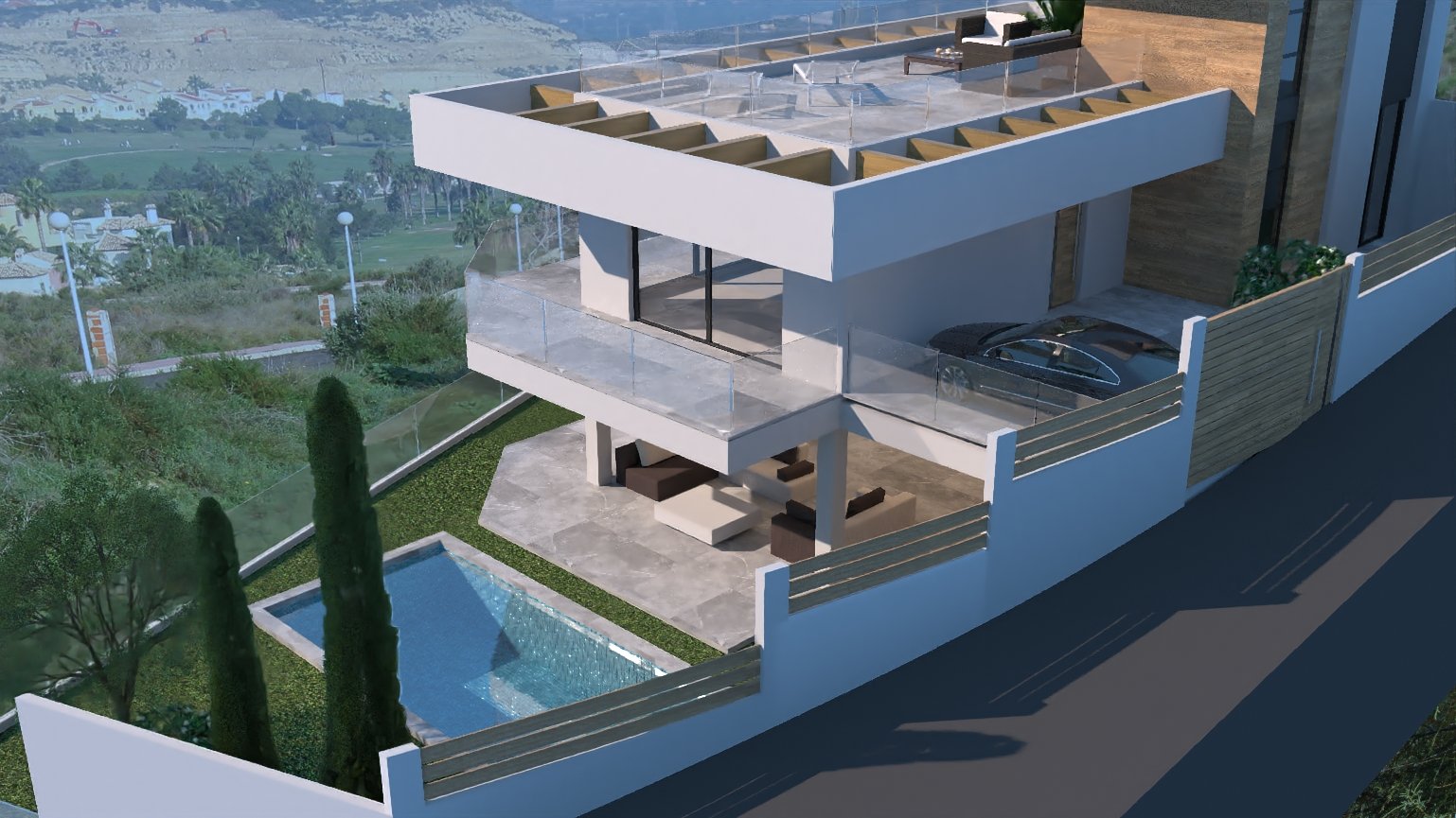 Apartament w Ciudad Quesada, Alicante, Hiszpania 3 sypialnie, 189 mkw. nr 143840