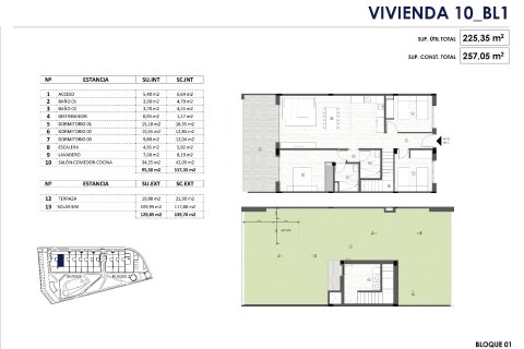 Bungalow w La Manga del Mar Menor, Murcia, Hiszpania 3 sypialnie, 117 mkw. nr 195559 – zdjęcie 24
