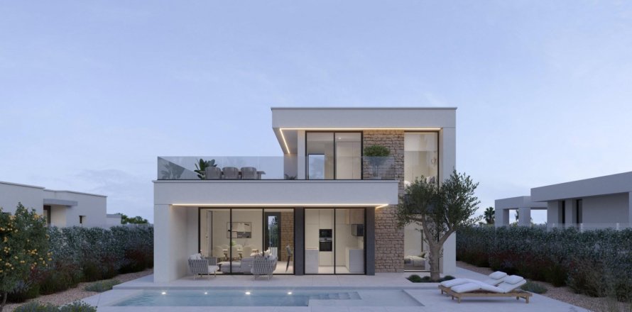 Villa en Fuente Alamo, Murcia, España 3 dormitorios, 146 m2 No. 192043