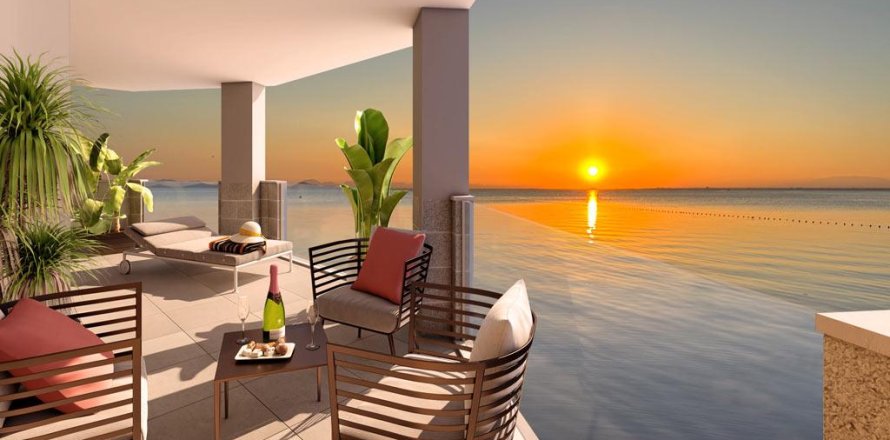 Apartment La Manga del Mar Menor, Murcia, Spain 2 bedrooms, 92 sq.m. No. 132962
