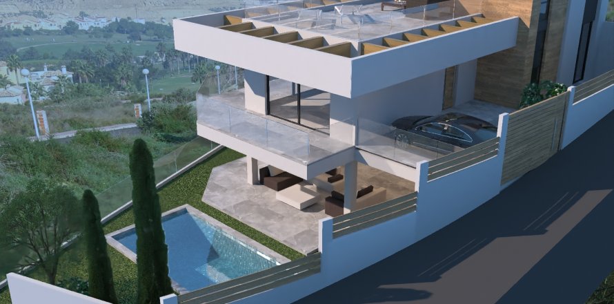 Villa in Ciudad Quesada, Alicante, Spain 3 bedrooms, 189 sq.m. No. 143752