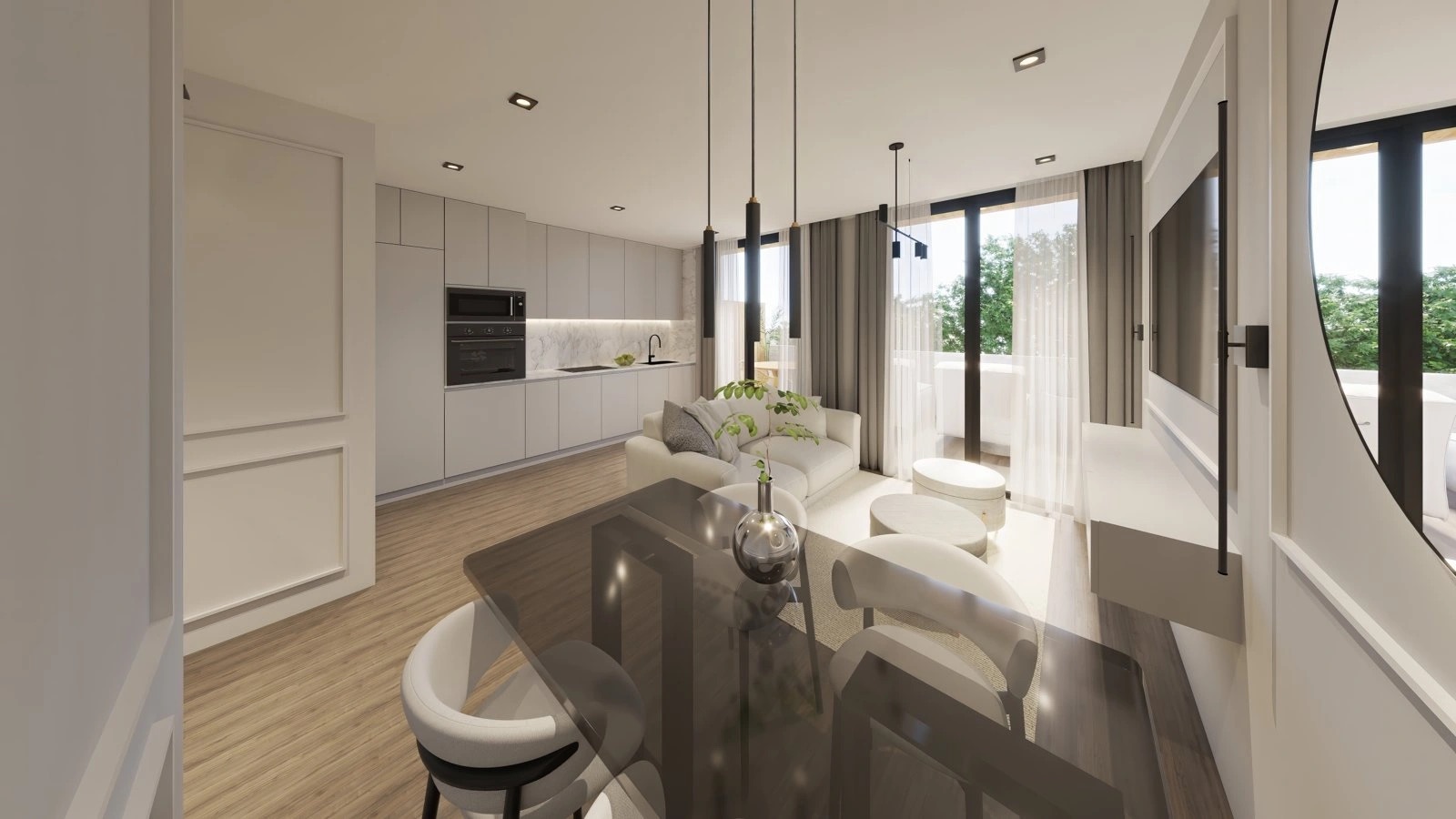 Bungalow en Mijas, Málaga, España 1 dormitorio, 59 m2 No. 143753