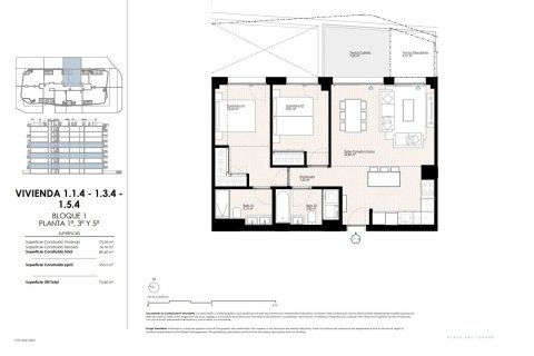 Huoneisto myytävänä Villajoyosa, Alicante, Espanja, 2 makuuhuonetta, 95 m2 No. 189483 - kuva 16