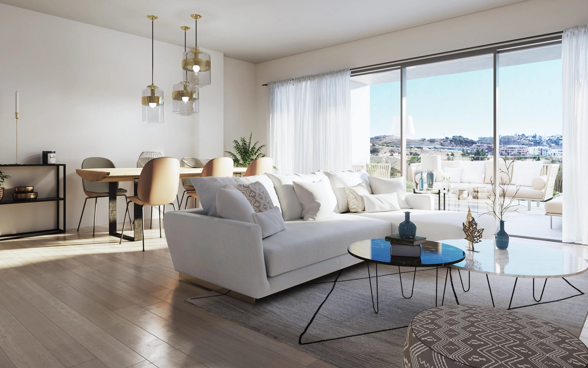 Appartamento a Mijas, Malaga, Spagna 2 camere da letto, 87 mq. N° 135500