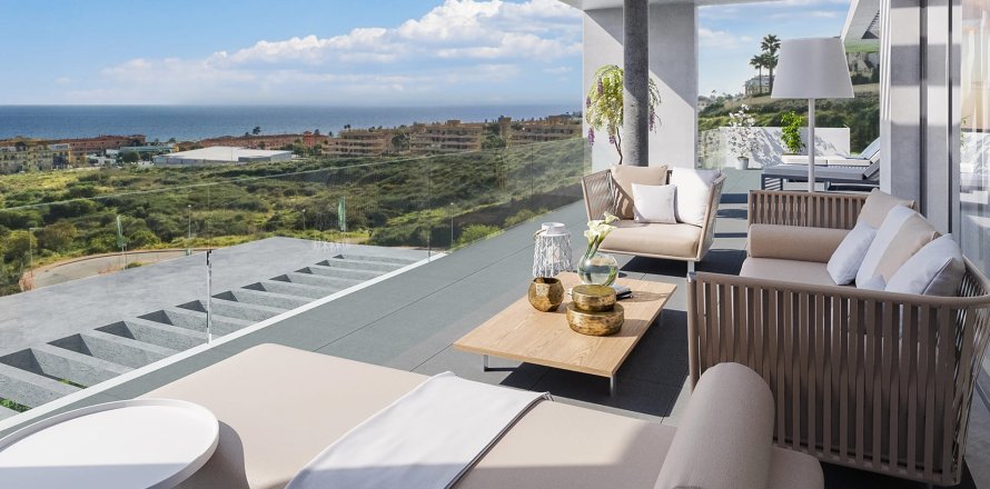 Huoneisto Mijas, Malaga, Espanja 1 makuuhuone, 87 m2 No. 135500