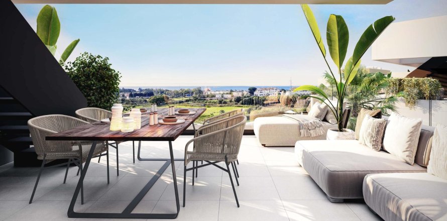 Penthouse w Estepona, Malaga, Hiszpania 3 sypialnie, 121 mkw. nr 169208