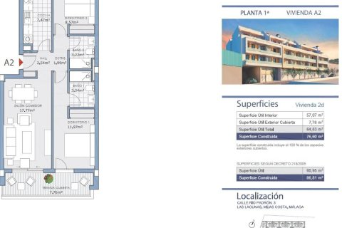 Huoneisto myytävänä Mijas, Malaga, Espanja, 2 makuuhuonetta, 86 m2 No. 169205 - kuva 10