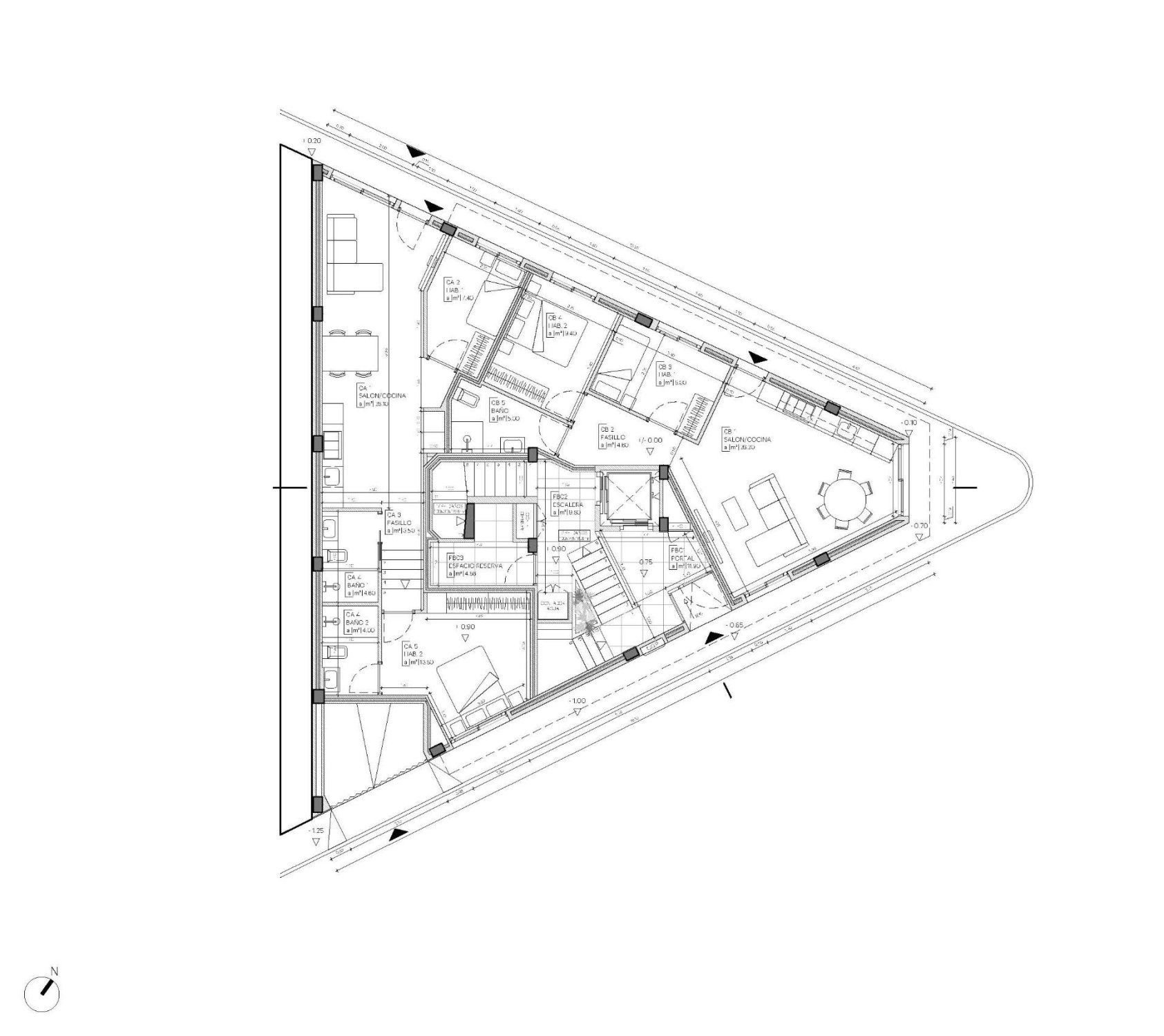 Apartment à Puerto de Mazarron, Murcia, Espagne 2 chambres, 60 m2 No. 183452