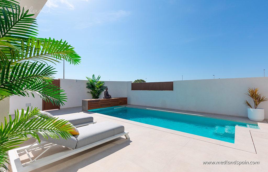 Villa Los Alcazares, Murcia, Spānijā 2 istabas, 90 m2 Nr. 164739