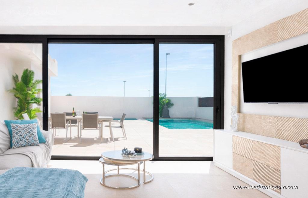 Villa Los Alcazares, Murcia, Spānijā 2 istabas, 90 m2 Nr. 164739