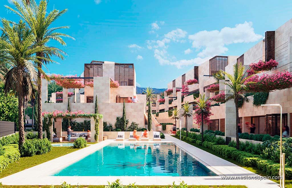 Apartment in Estepona, Malaga, Spain 3 bedrooms, 171 sq.m. No. 164745