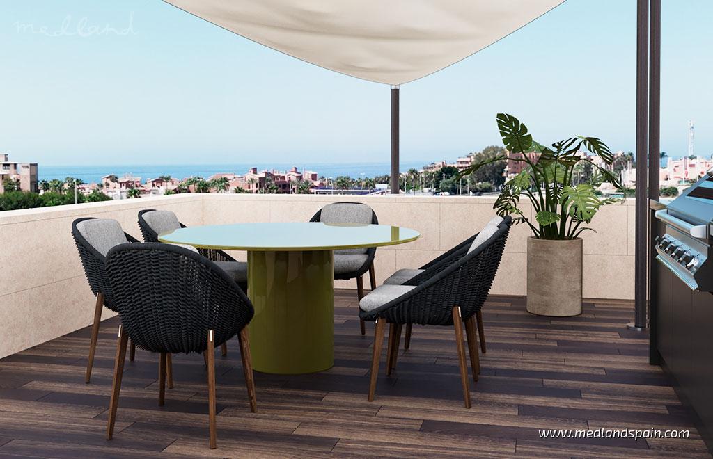 Apartment in Estepona, Malaga, Spain 3 bedrooms, 171 sq.m. No. 164745