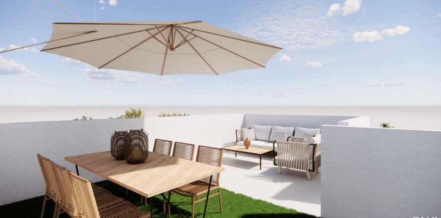 Townhouse à Pilar de la Horadada, Alicante, Espagne 3 chambres, 92 m2 No. 151777