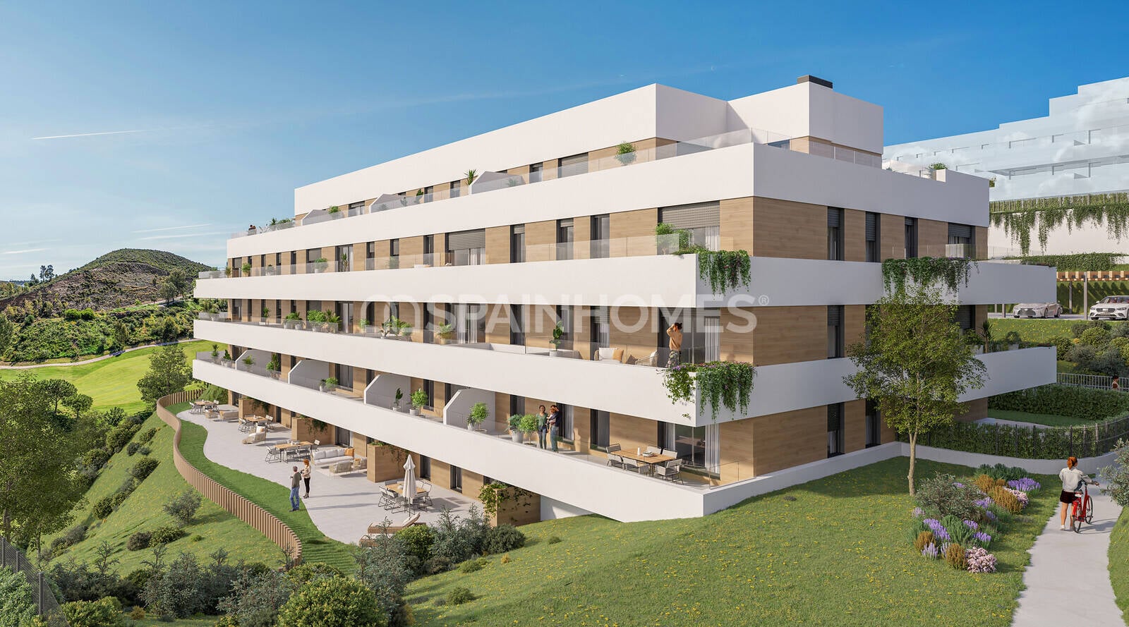 Appartamento a Mijas, Malaga, Spagna 1 camera da letto, 46 mq. N° 138850
