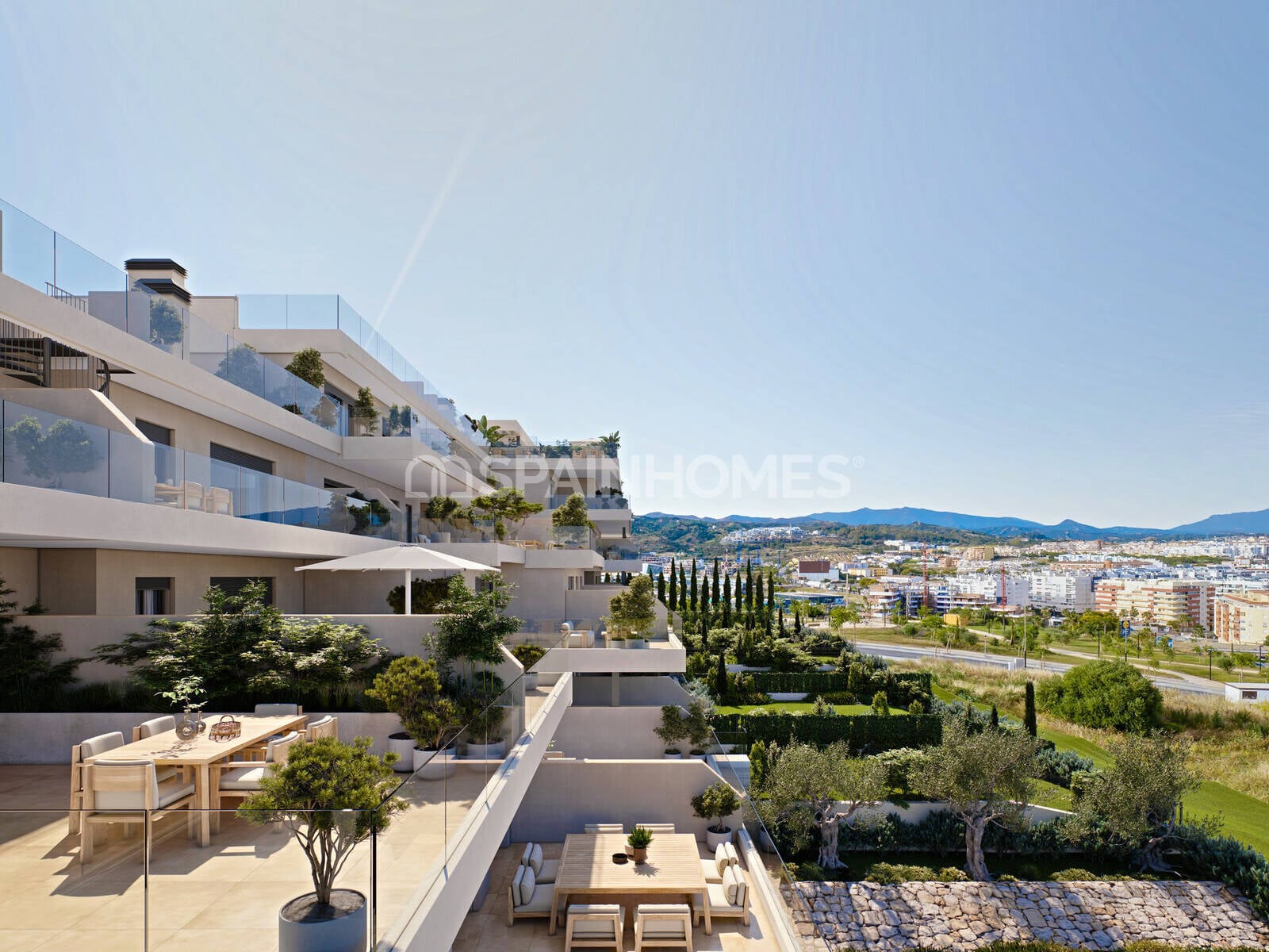 Penthauss Estepona, Malaga, Spānijā 2 istabas, 117 m2 Nr. 138852