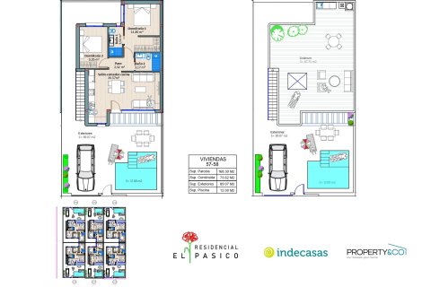 Villa à vendre à Torre-Pacheco, Murcia, Espagne, 3 chambres, 90 m2 No. 189947 - photo 5
