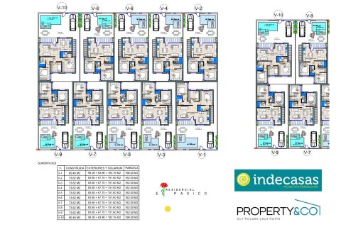 Villa à Torre-Pacheco, Murcia, Espagne 3 chambres, 90 m2 No. 189947