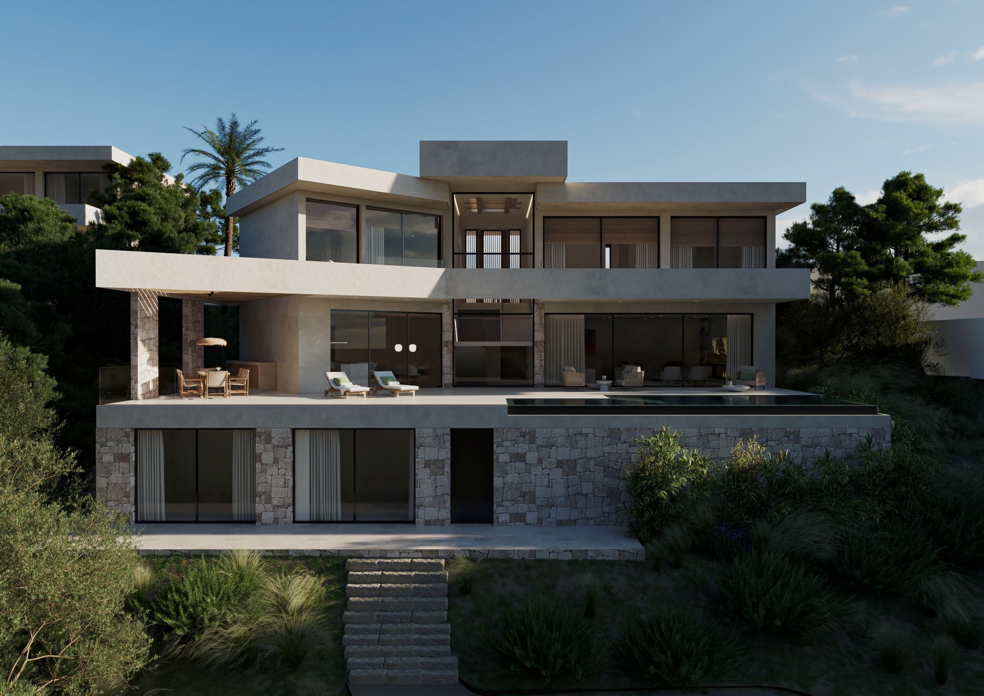 Villa i Marbella, Malaga, Spanien 3 sovrum, 745 kvm. Nr. 143778