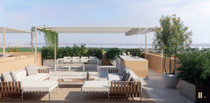 Bungalow en Torrevieja, Alicante, España 2 dormitorios, 65 m2 No. 170479