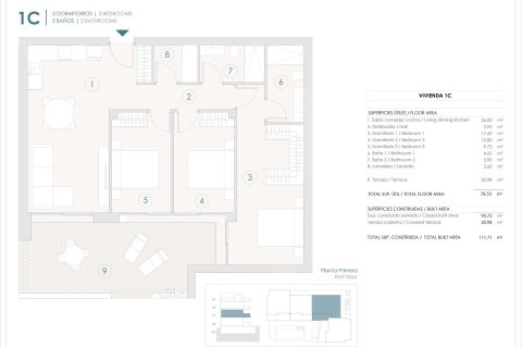 Wohnung zum Verkauf in Ciudad Quesada, Alicante, Spanien 3 Schlafzimmer, 90 m2 Nr. 148060 - Foto 6