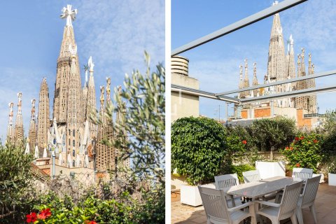 Kattohuoneisto myytävänä Barcelona, Espanja, 4 makuuhuonetta, 166 m2 No. 192761 - kuva 2