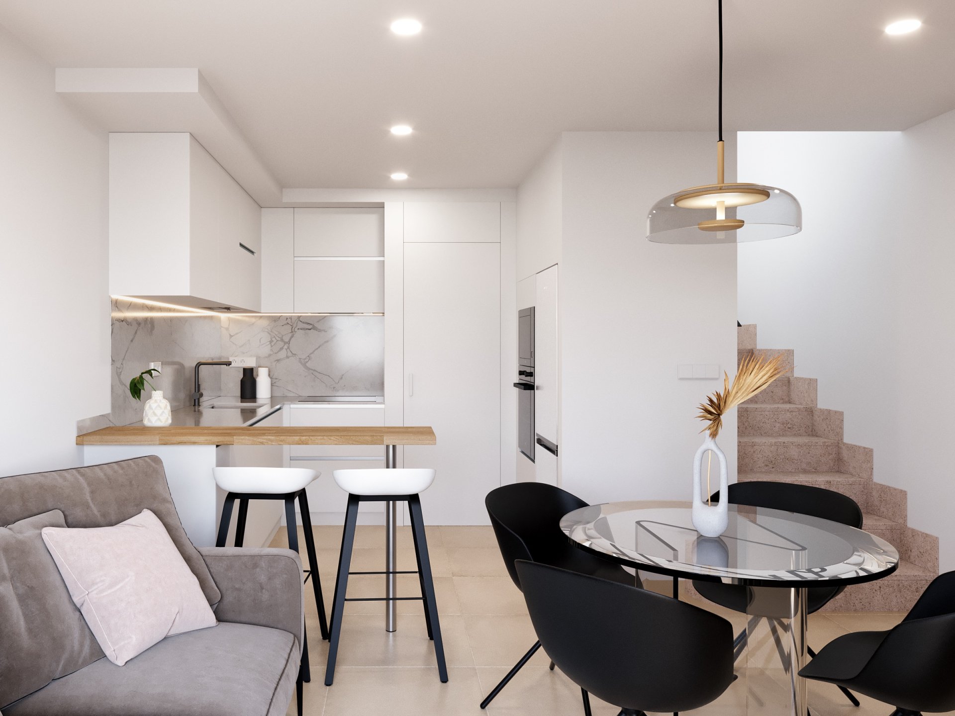 Rindu māja Torre-Pacheco, Murcia, Spānijā 2 istabas, 76 m2 Nr. 166300