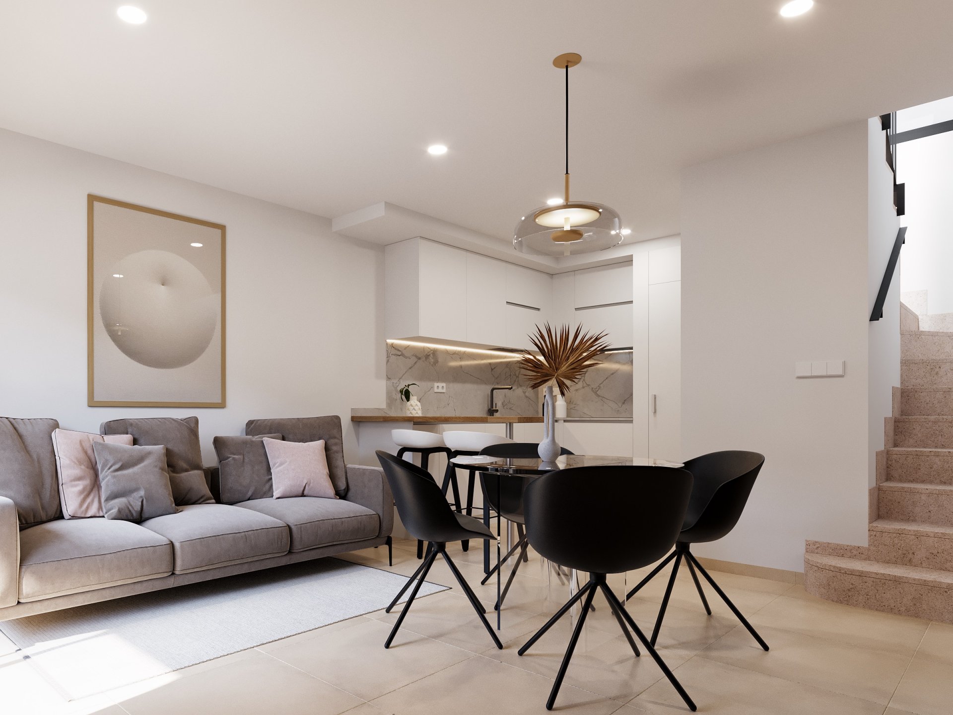 Rindu māja Torre-Pacheco, Murcia, Spānijā 2 istabas, 76 m2 Nr. 166300