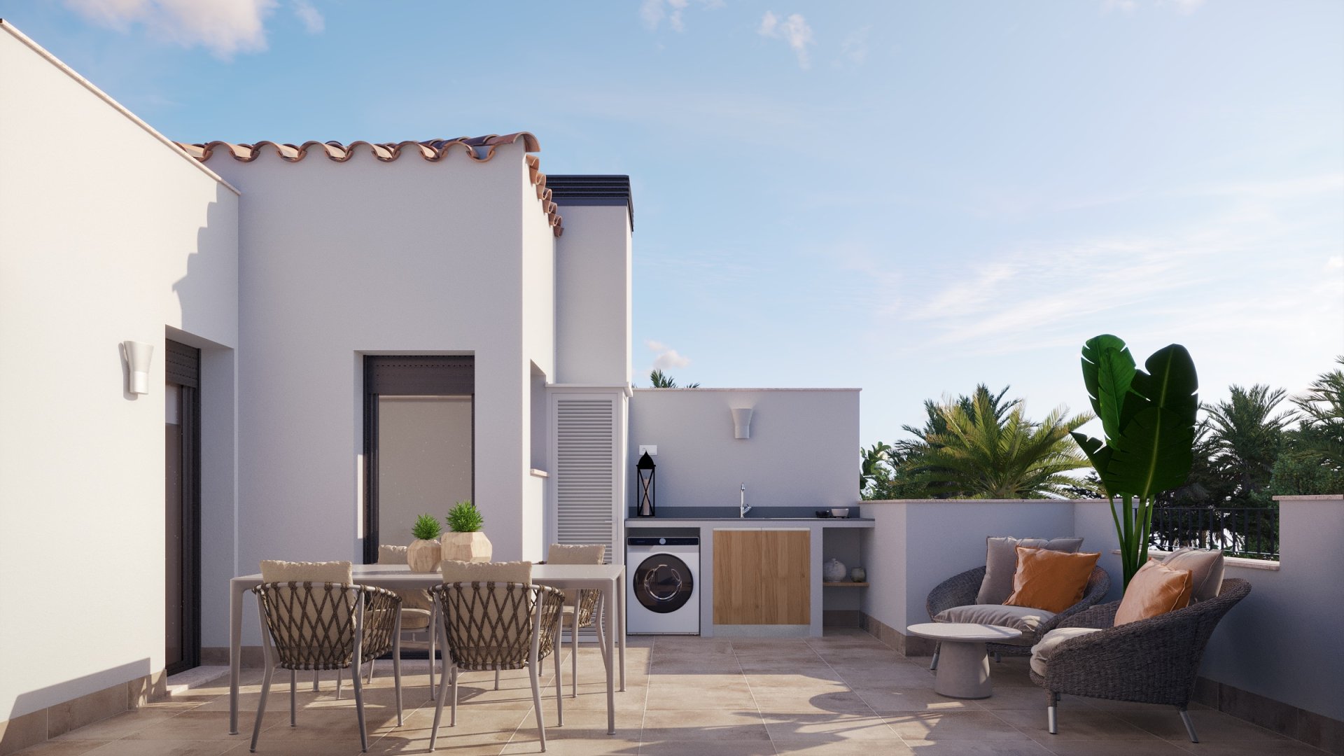 Rindu māja Torre-Pacheco, Murcia, Spānijā 2 istabas, 76 m2 Nr. 166300