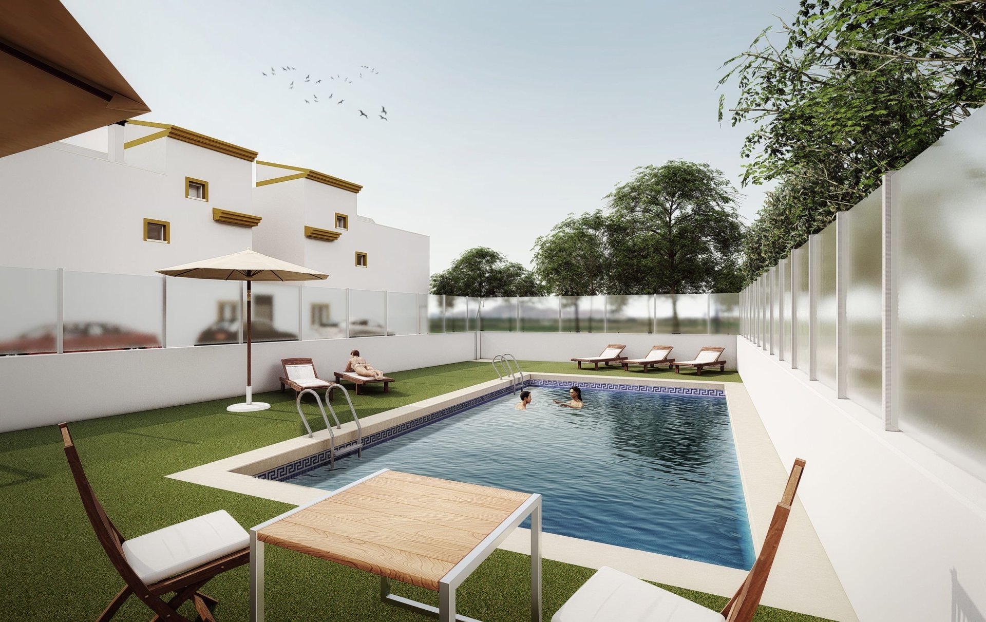 Rindu māja Torre-Pacheco, Murcia, Spānijā 2 istabas, 76 m2 Nr. 166300