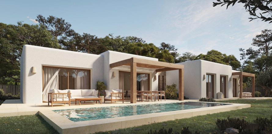 Villa Benissa, Alicante, Spanien 3 sovrum, 139 kvm. Nr. 133674