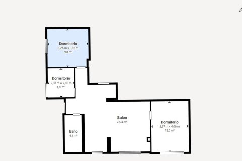 Penthauss pārdošanā Picanya, Valencia, Spānijā 1 istaba, 70 m2 Nr. 177806 - attēls 27