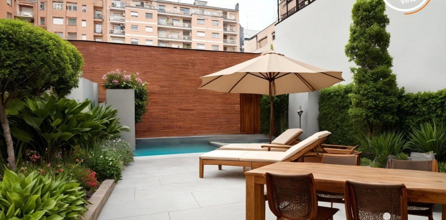 Lägenhet i Barcelona, Spanien 2 sovrum, 75 kvm. Nr. 153692