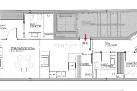 Wohnung zum Verkauf in Esplugues de Llobregat, Barcelona, Spanien 3 Schlafzimmer, 94.94 m2 Nr. 166927 - Foto 8